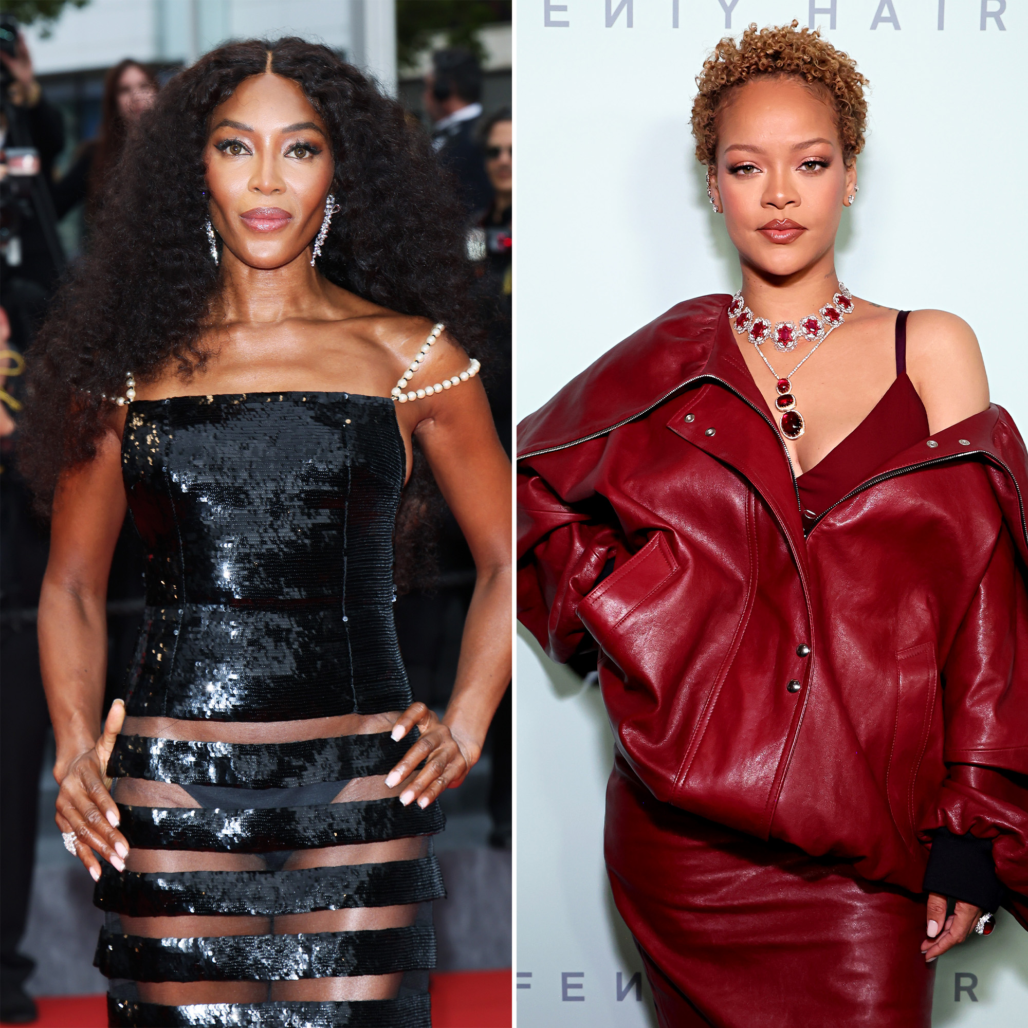 Naomi Campbell critica rumores de rivalidade com Rihanna após vídeo viral da Fashion Week