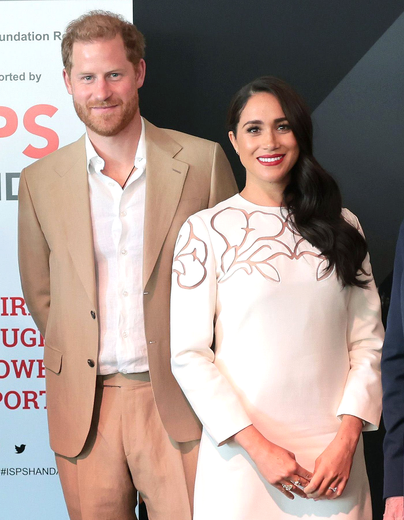 El príncipe Harry dice que Lilibet está "bendecida" con el cabello largo de Meghan Markle