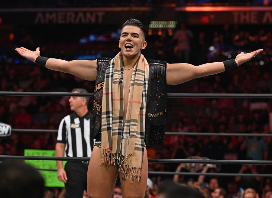 Pro Wrestler Sammy Guevara Stretchered Out of Ring After Scary Injury