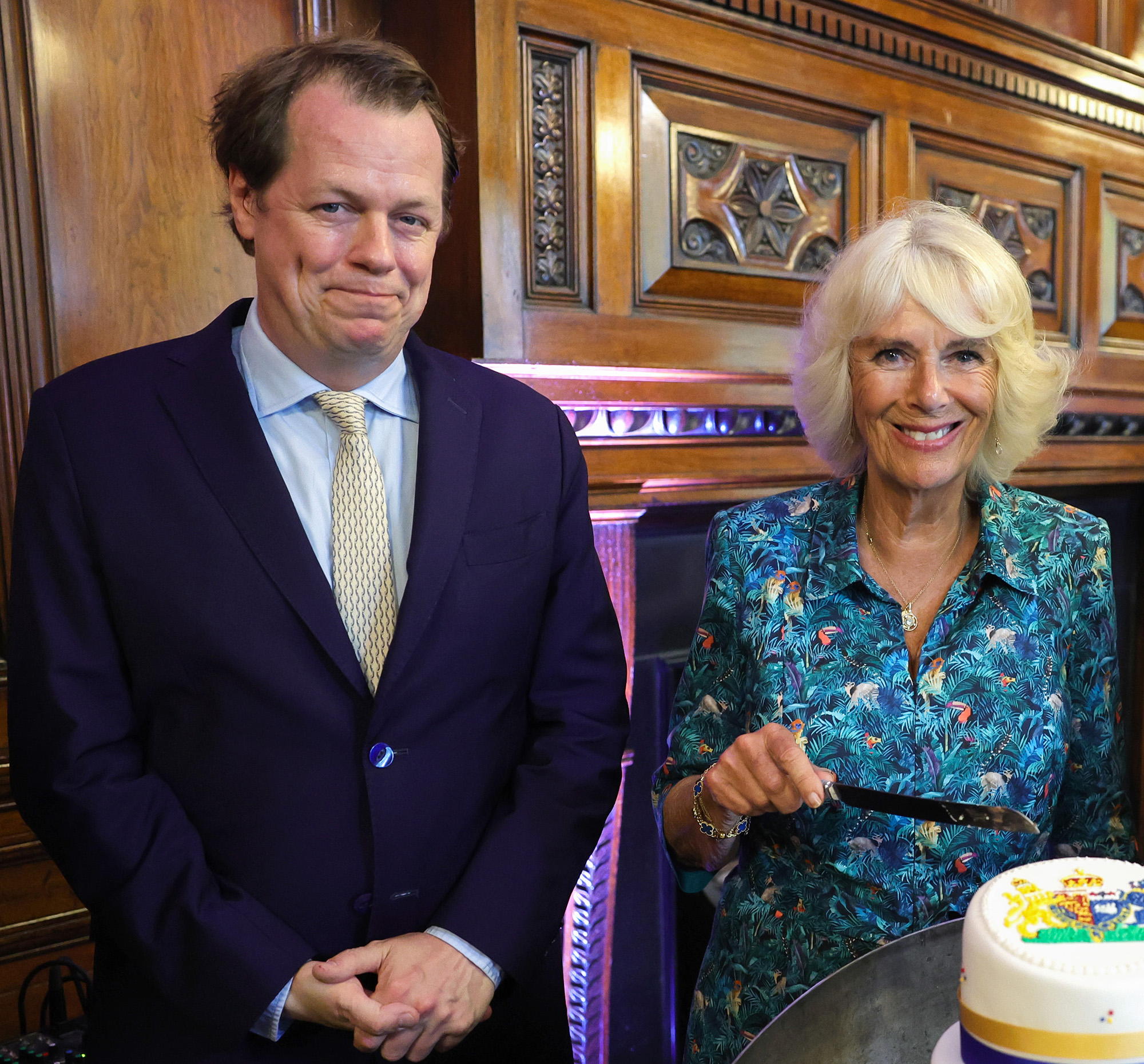 Tom Parker Bowles Denies Camilla’s ‘Reputation of Drinking' and 'Smoking'