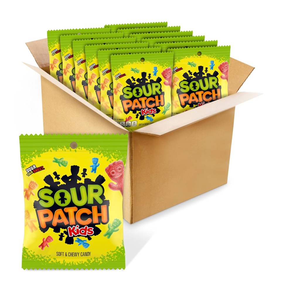 Sour Patch Kids Doces macios e mastigáveis ​​originais