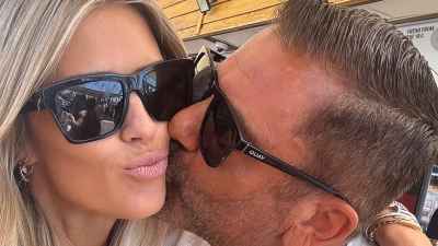 Christina Haack Gets Sweet Cheek Kiss From Boyfriend Christopher LaRocca in PDA Photo: 'My Guy'
