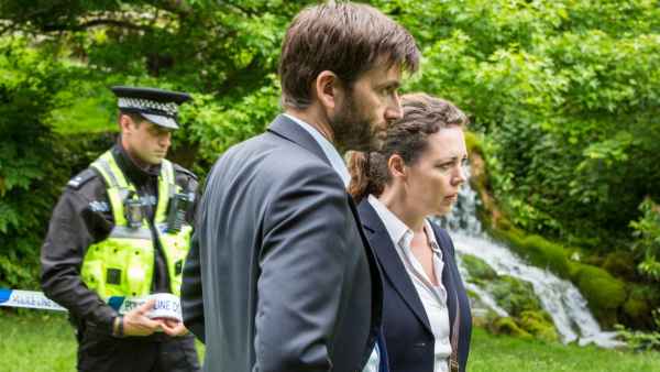 David Tennant and Olivia Colman in Broadchurch