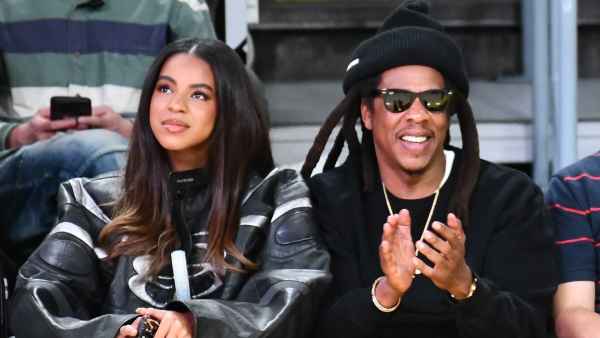 Blue Ivy Gets Glammed Up for Lakers Game With Jay Z