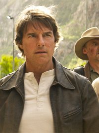 Greg Tarzan Davis, Tom Cruise, Simon Pegg, Hayley Atwell in Mission: Impossible — The Final Reckoning