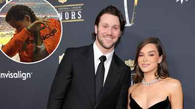 Promo Josh Allen Reacts to Viral Photo of Wife Hailee Steinfeld in Broncos Gear Ahead of Playoff Game