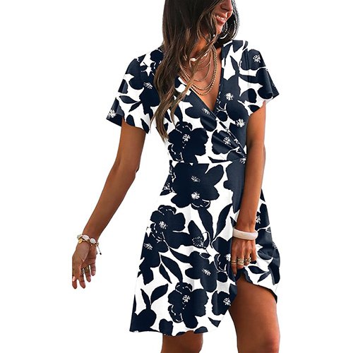 rumia-v-neck-dress