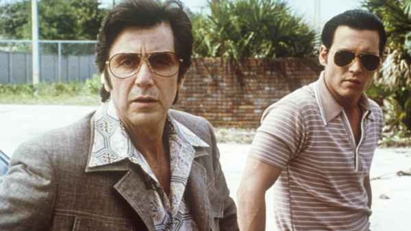 Al Pacino and Johnny Depp in Donnie Brasco