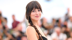 Dakota Johnson during the "Splitsville" photocall at the 78th annual Cannes Film Festival at Palais des Festivals on May 19, 2025 in Cannes, France.