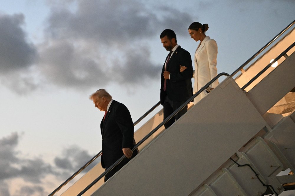 GettyImages-2268171641 Donald Trump Jr Secretly Marries Bettina Anderson President Trump Will Not Attend Bahamas Wedding