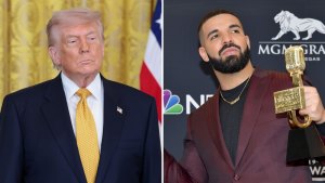 Donald Trump White House Raises Eyebrows After Posting AI Photo Inspired by Drake Iceman Album