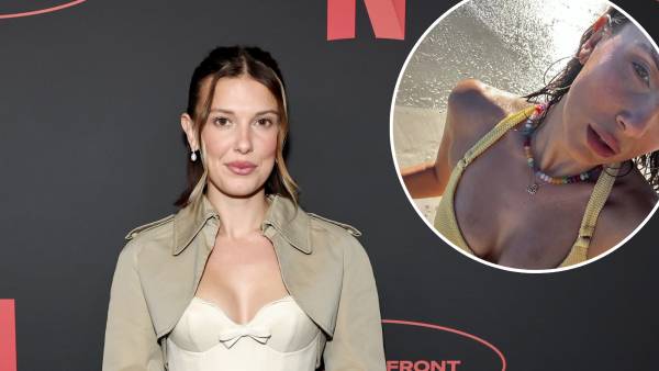 Millie Bobby Brown's Baby Name Rumors Fueled by Necklace