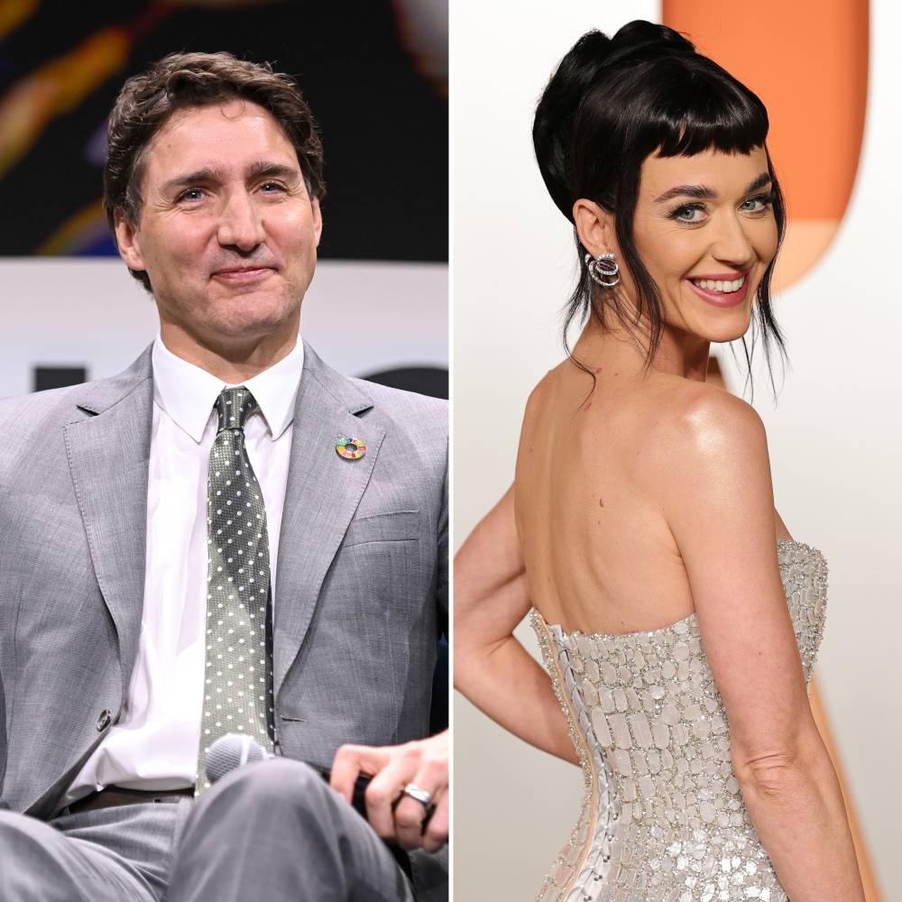 Justin Trudeau and Katy Perry
