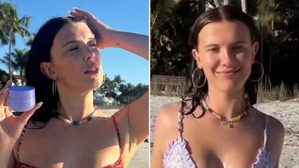Feature Millie Bobby Brown Shines in Bold Bikinis on Beach Getaway