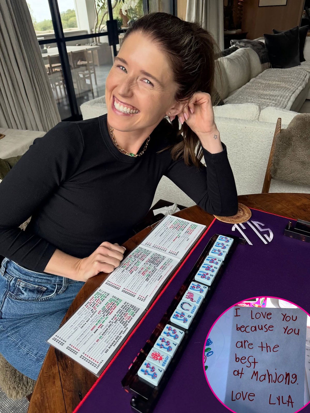 Katherine Schwarzenegger They Love to Win at Mahjong Just Like Us
