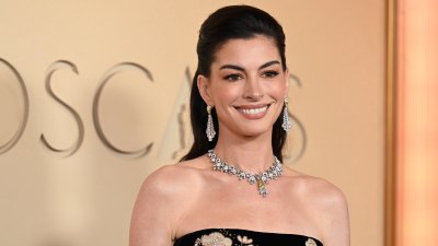 Anne Hathaway at the 98th Annual Oscars held at Dolby Theatre on March 15, 2026 in Hollywood, California.