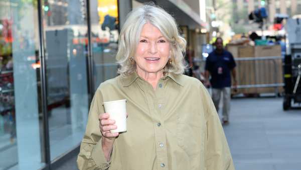 Martha Stewart is seen at the "Today" show on July 15, 2026 in New York City.