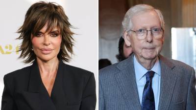 Lisa Rinna Compares Mitch McConnell to Weekend at Bernies Amid His Mysterious Hospitalization