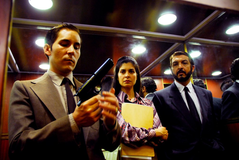 Soledad Villamil (center), Ricardo Darin (right) in The Secret in Their Eyes