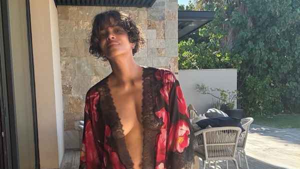 Halle Berry Goes Braless in Sheer Lace Cover Ahead of Milestone 60th Birthday: 'Don't Give a F***'