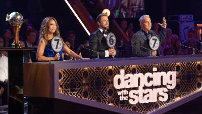Feature Dancing With the Stars Season 35 Premiere Night 1 Carrie Ann Inaba Derek Hough Bruno Tonioli
