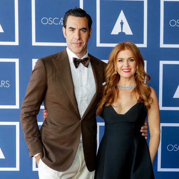 Sacha Baron Cohen and Isla Fisher