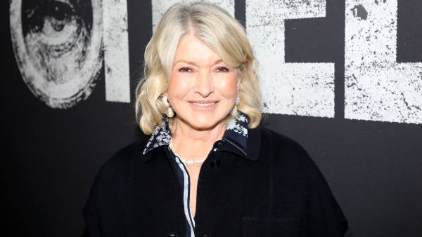 Martha Stewart attends the opening night of "Othello" at the Barrymore Theatre on March 23, 2025 in New York City.