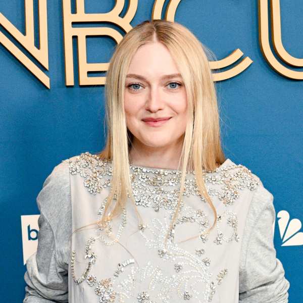Dakota Fanning at the NBCUniversal Emmy Luncheon held at Avra Beverly Hills Estiatorio on April 22, 2026 in Beverly Hills, California.