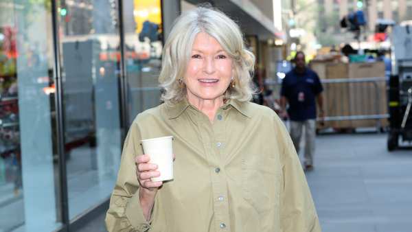 Martha Stewart is seen at the "Today" show on July 15, 2026 in New York City.