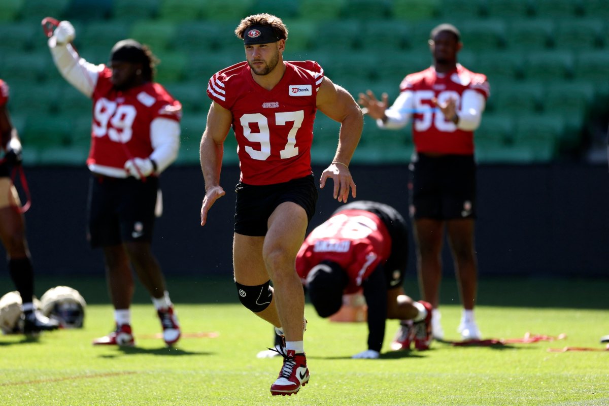 Why San Francisco 49ers Star Nick Bosas Thighs Are Noticeably Different Sizes
