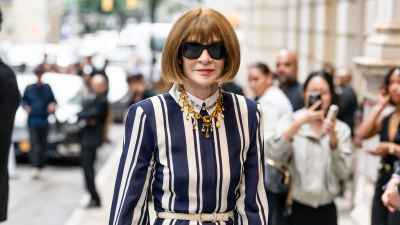 Anna Wintour attends the Ralph Lauren fashion show during New York Fashion Week at Jack Shainman Gallery on September 09, 2026 in New York City.