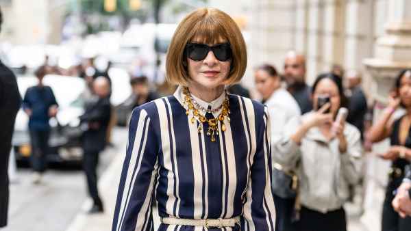 Anna Wintour attends the Ralph Lauren fashion show during New York Fashion Week at Jack Shainman Gallery on September 09, 2026 in New York City.