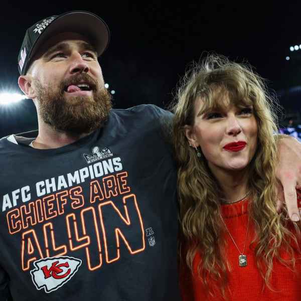 Travis Kelce Reacts to Viral Taylor Swift Celebration