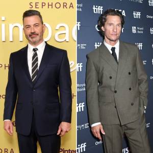 Jimmy Kimmel Shares Matthew McConaughey Emmys Bathroom Moment