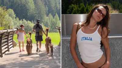 Millie Bobby Brown rare family photos italy trip
