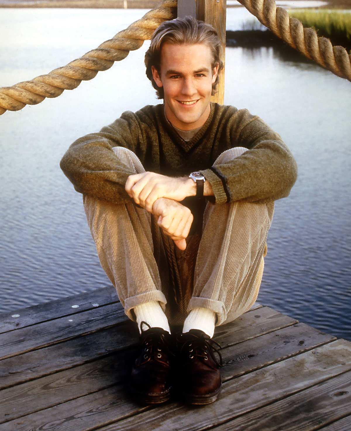 Dawsons Creek Creator Jokes James Van Der Beek Started Out as a Brat