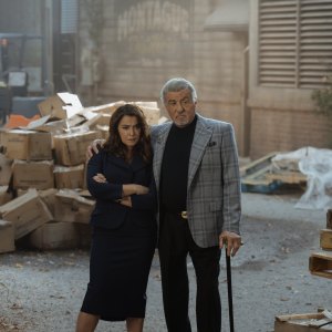 Annabella Sciorra as Joanne and Sylvester Stallone