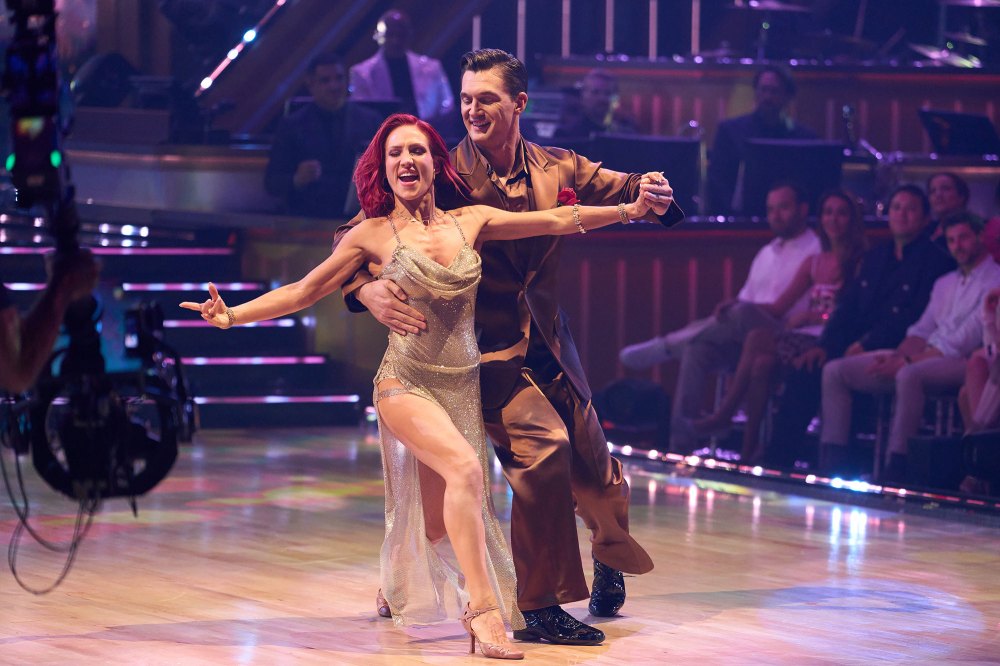 Tyler Cameron and Sharna Burgess Dancing With the Stars Mariah Carey Night
