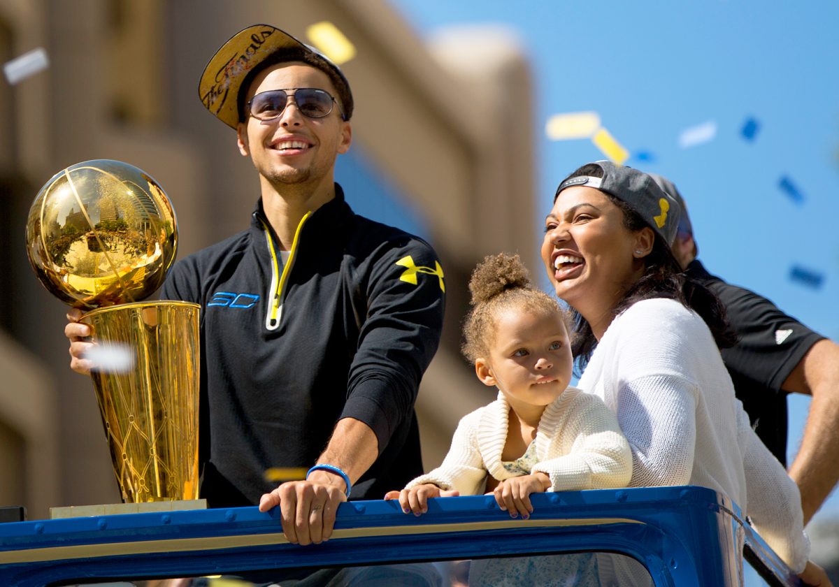NBA World Reacts To Ayesha Curry's Parade Outfit - The Spun: What's  Trending In The Sports World Today