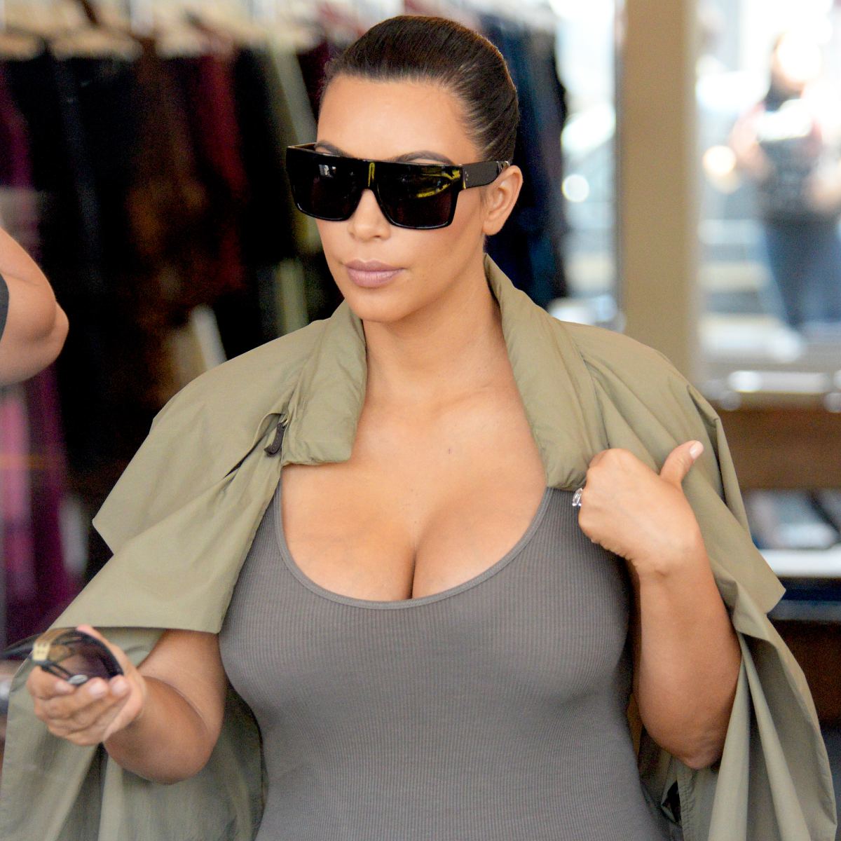 Kim Kardashian Hates Her 'Huge Boobs' Post-Baby