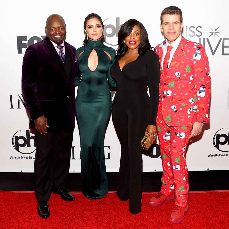 Emmitt Smith, Olivia Culpo, Niecy Nash and Perez Hilton