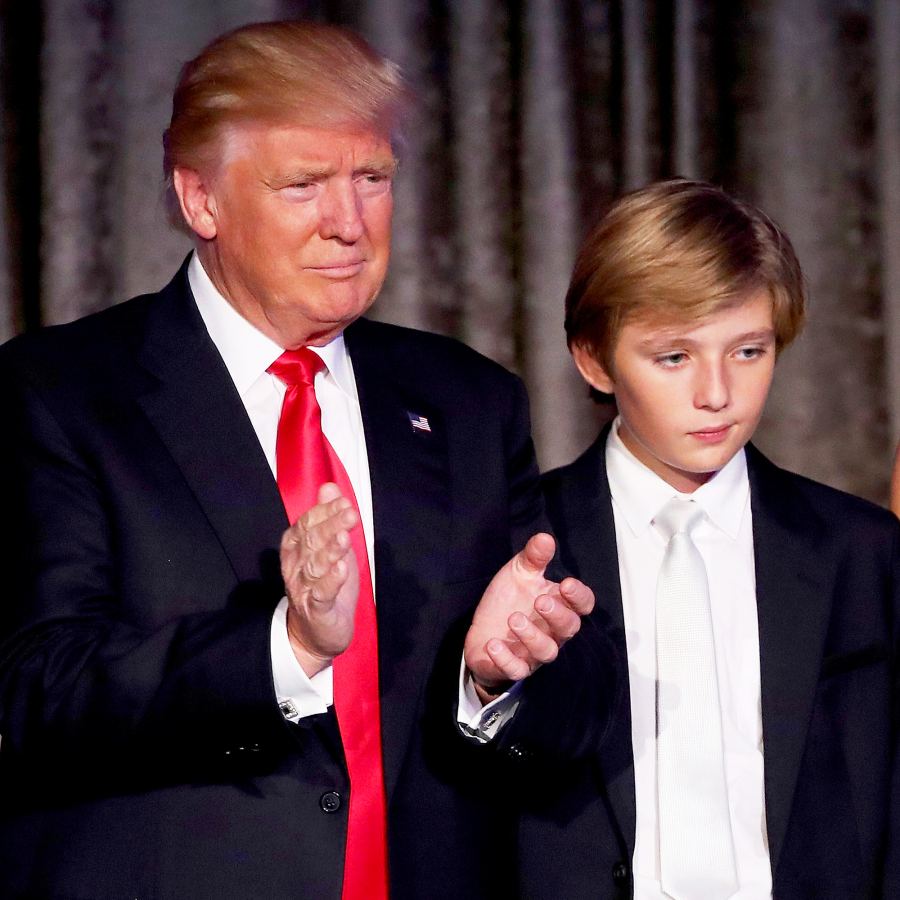 Barron Trump Barely Stays Awake During Donald Trump’s Victory Speech