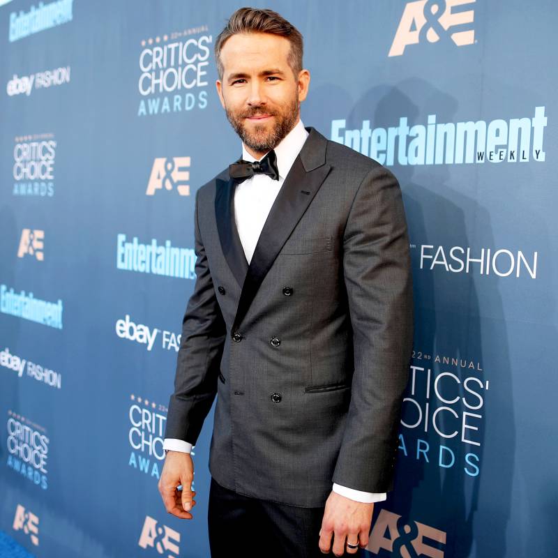 Ryan Reynolds Dedicates Critics Choice Award To Make A Wish Us Weekly 