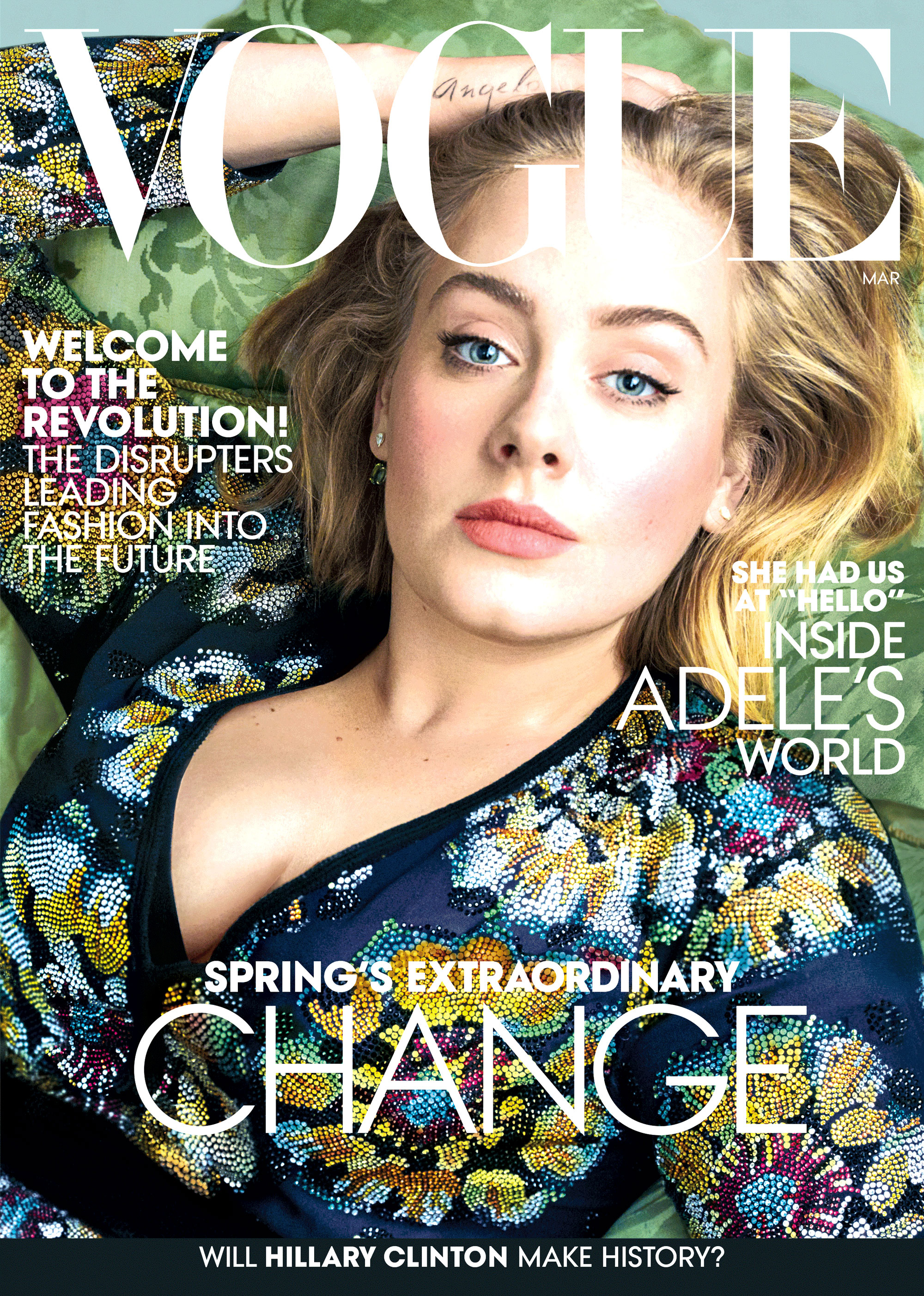 Adele Vogue Cover