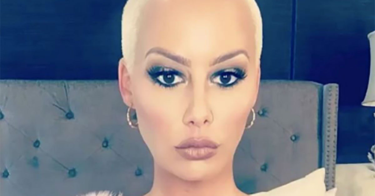 Amber Rose heads out for the first time since having her 36H