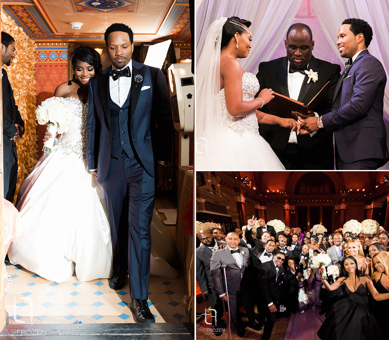 Love And Hip Hops Yandy Smith And Mendeecees Harris Wedding Pics Us Weekly 