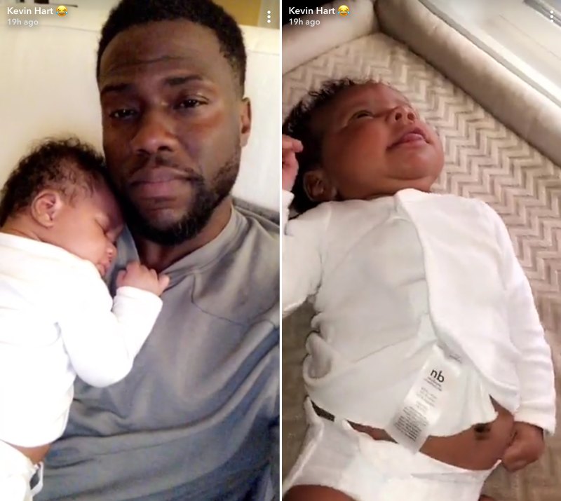 Kevin Hart Changes a Diaper for the First Time