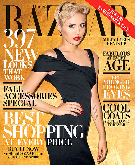 Miley Cyrus in Harper's Bazaar: I'm an Adult Acting Like a Kid