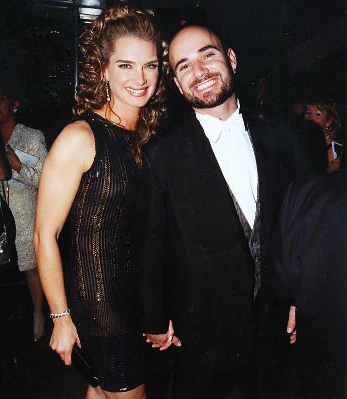 brooke shields and andre agassi