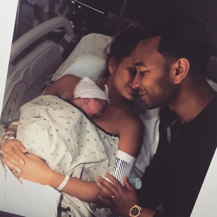 Chrissy Teigen Shares Flashback Photo From Luna’s Birth